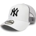 new-era-new-york-yankees-mlb-9forty-summer-league-weisse-trucker-kappe