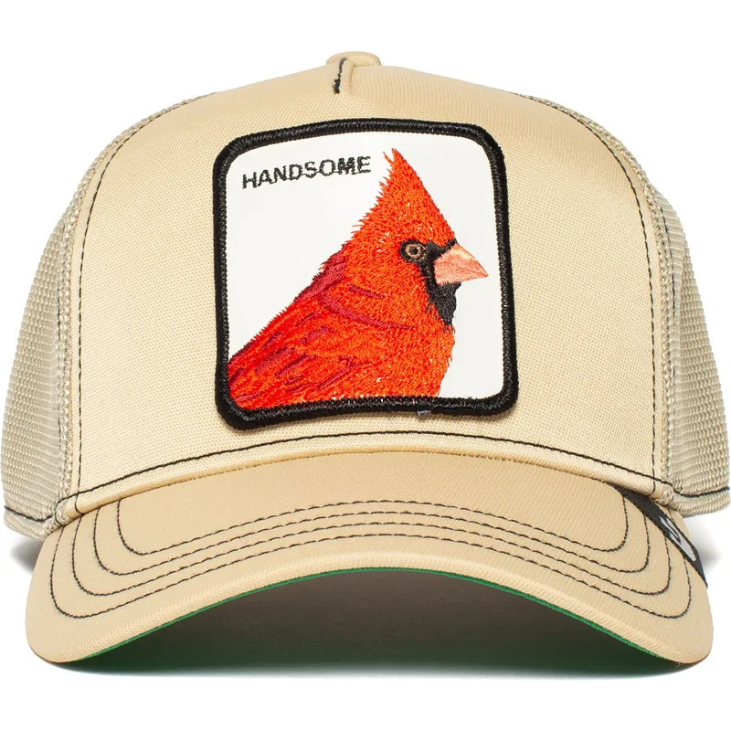 cepur-izliekta-truckeris-haki-snapback-handsome-boy-the-farm-no-goorin-bros