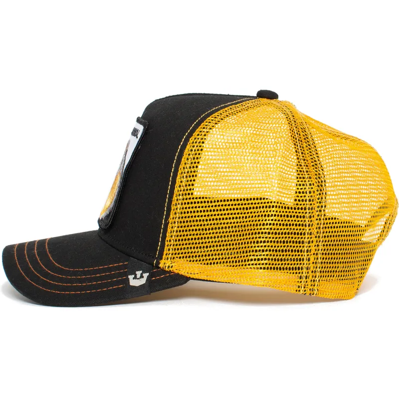 cepur-izliekta-truckeris-melns-snapback-party-animal-the-farm-no-goorin-bros