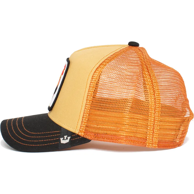 cepur-izliekta-truckeris-oranzs-snapback-a-doodle-doo-the-farm-no-goorin-bros
