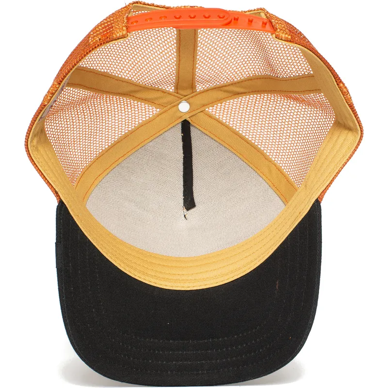 cepur-izliekta-truckeris-oranzs-snapback-a-doodle-doo-the-farm-no-goorin-bros