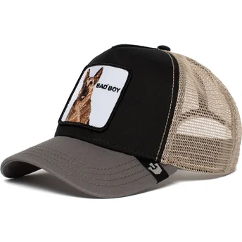 cepur-izliekta-truckeris-melns-snapback-bouncer-the-farm-no-goorin-bros