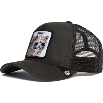 Cepur izliekta šoferis melns snapback mapache Bandit The Farm no Goorin Bros.