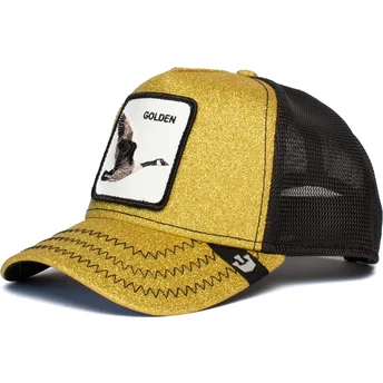 cepur-izliekta-truckeris-dzeltens-snapback-dorada-golden-egg-the-farm-no-goorin-bros