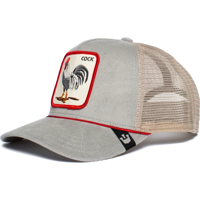 cepur-izliekta-truckeris-balts-snapback-the-arena-the-farm-no-goorin-bros