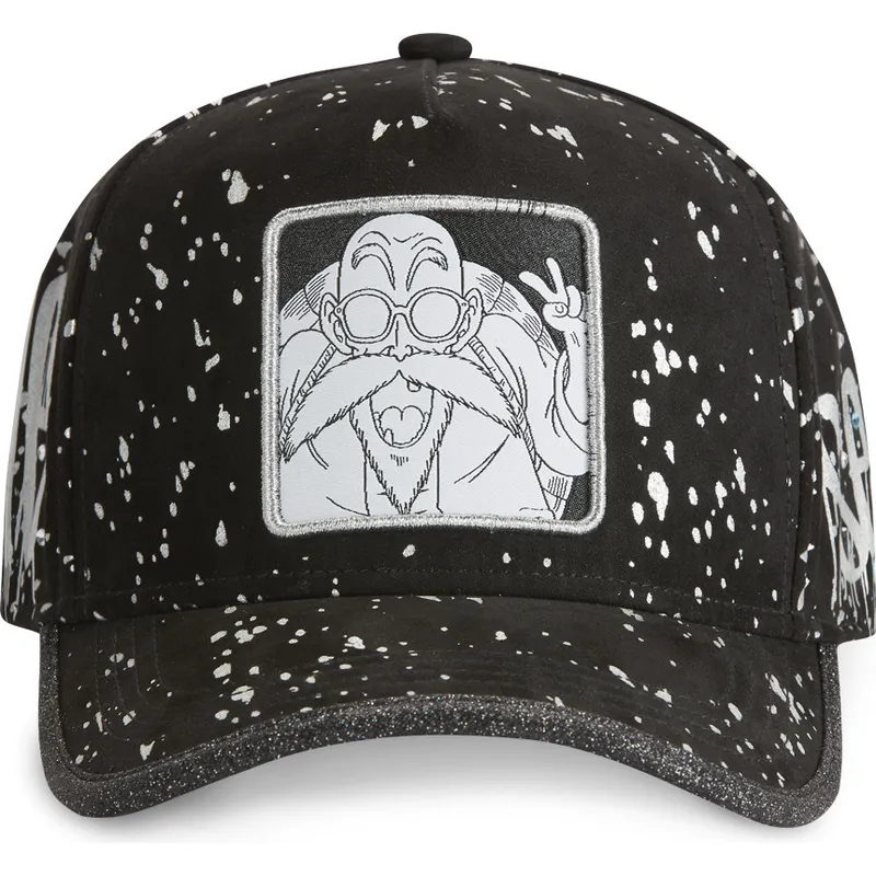 cepur-izliekta-melns-regulejams-tag-kam-master-roshi-dragon-ball-no-capslab