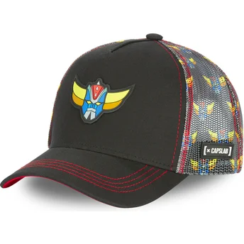 cepur-izliekta-truckeris-melns-snapback-msk2-ufo-grendizer-robots-grendizer-no-capslab