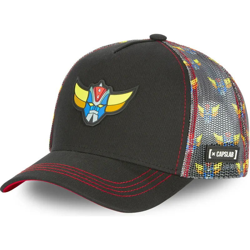 cepur-izliekta-truckeris-melns-snapback-msk2-ufo-grendizer-robots-grendizer-no-capslab