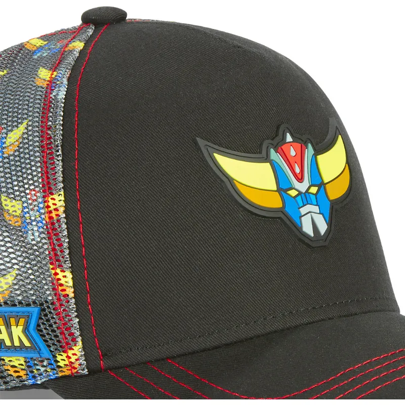 cepur-izliekta-truckeris-melns-snapback-msk2-ufo-grendizer-robots-grendizer-no-capslab
