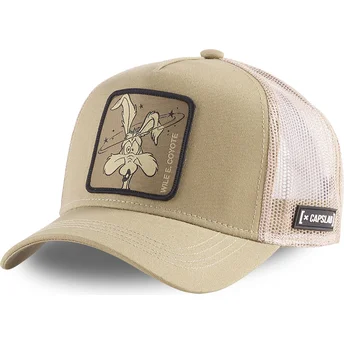 Gorra trucker marrón Coyote LOO COY1 Looney Tunes de Capslab