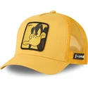 cepur-izliekta-truckeris-dzeltens-snapback-loo-duf1-duffy-duck-looney-tunes-no-capslab