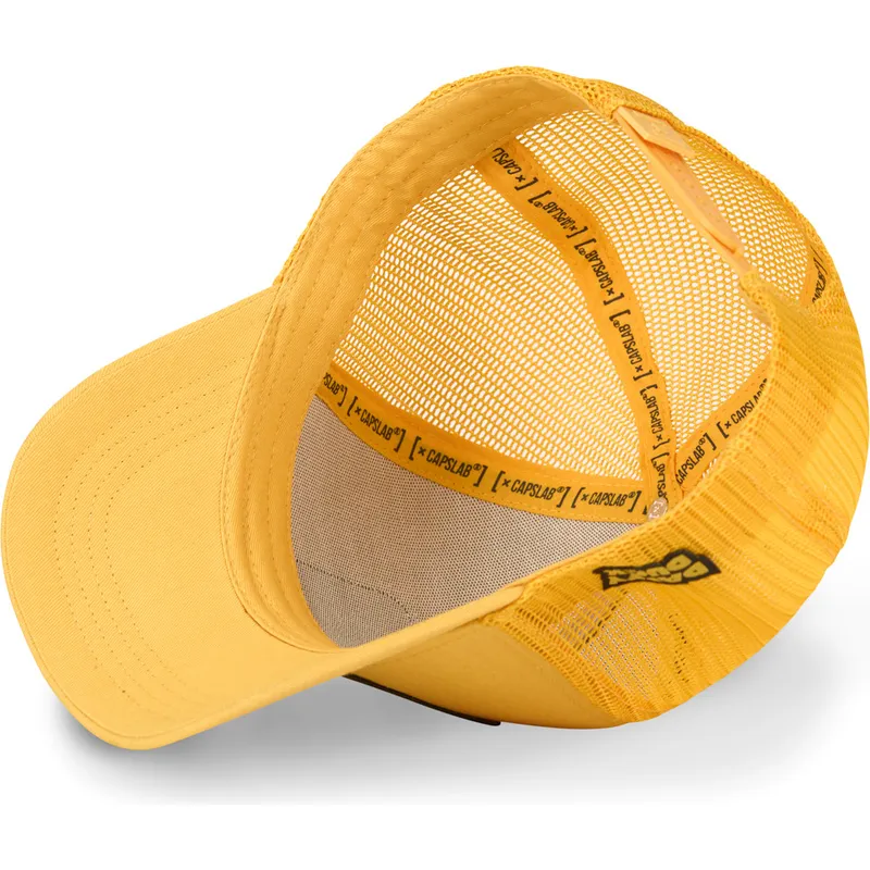 cepur-izliekta-truckeris-dzeltens-snapback-loo-duf1-duffy-duck-looney-tunes-no-capslab