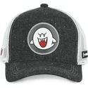 capslab-ghost-boo-pow2-super-mario-bros-black-trucker-hat