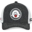 cepur-izliekta-truckeris-melns-snapback-pow2-bros-boo-super-mario-bros-no-capslab