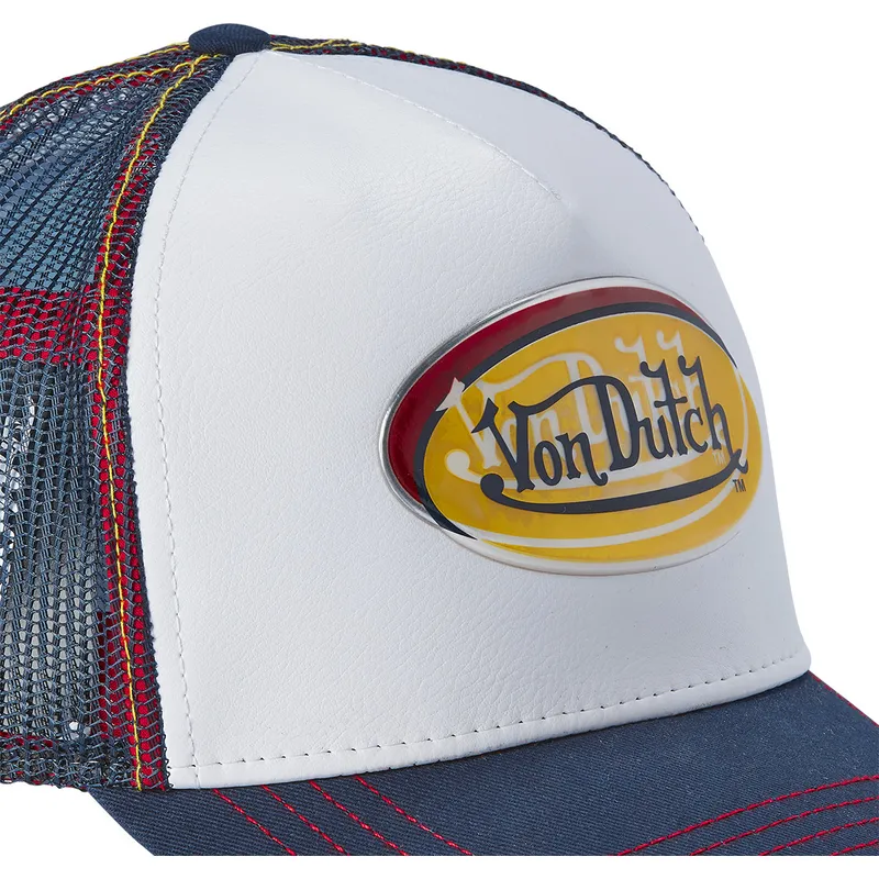 cepur-izliekta-truckeris-balts-snapback-adec-whi-no-von-dutch