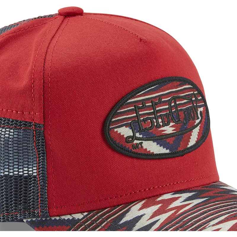 cepur-izliekta-truckeris-sarkans-snapback-atru-inc-no-von-dutch