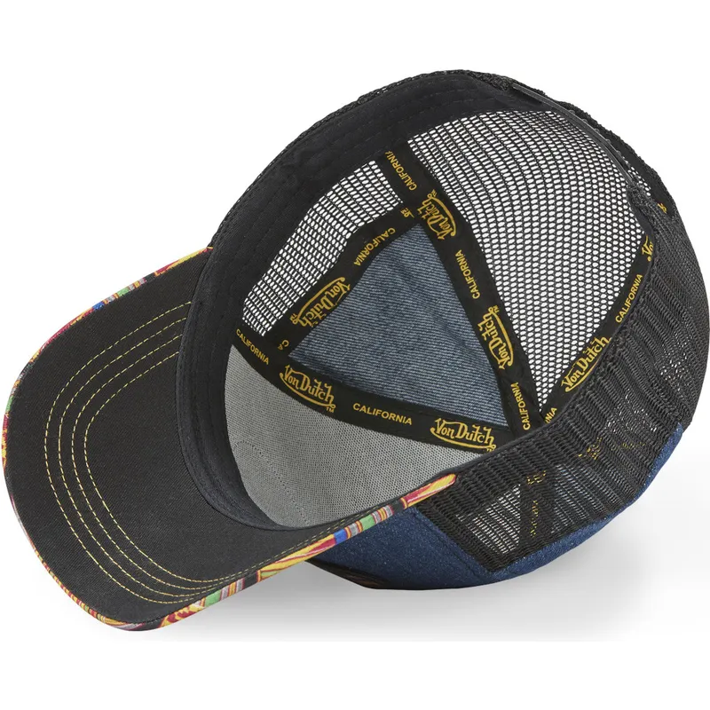 cepur-izliekta-truckeris-zils-snapback-atru-wax-no-von-dutch
