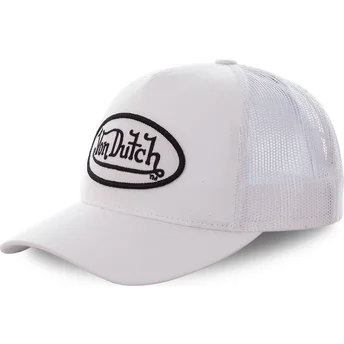 Cepur izliekta šoferis balts snapback COL WHI no Von Dutch