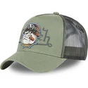czapka-trucker-zielona-pies-buldog-bull-k-von-dutch