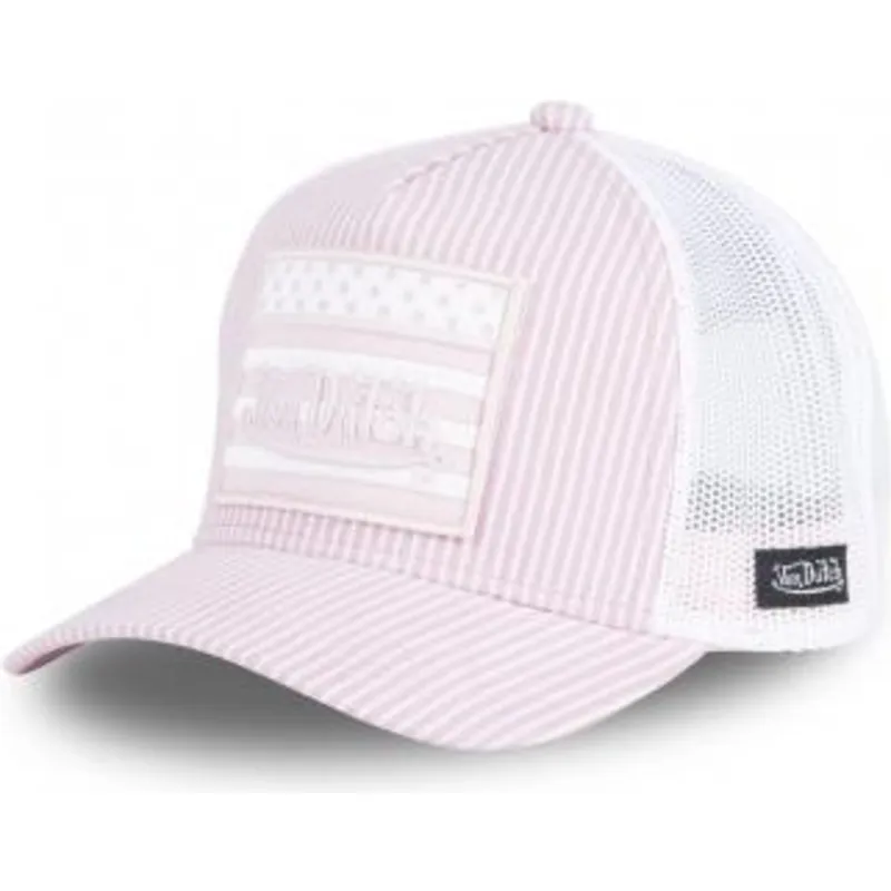rozowa-czapka-trucker-flag-ps-von-dutch