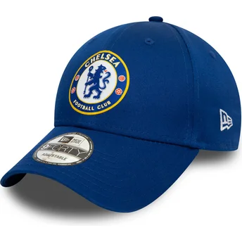 Cepur izliekta zils snapback 9FORTY Chelsea Football Club no Chelsea Football Club Premier League no New Era