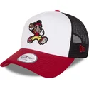 gorra-trucker-weiss-schwarz-und-rot-character-sports-a-frame-mickey-mouse-american-football-disney-von-new-era