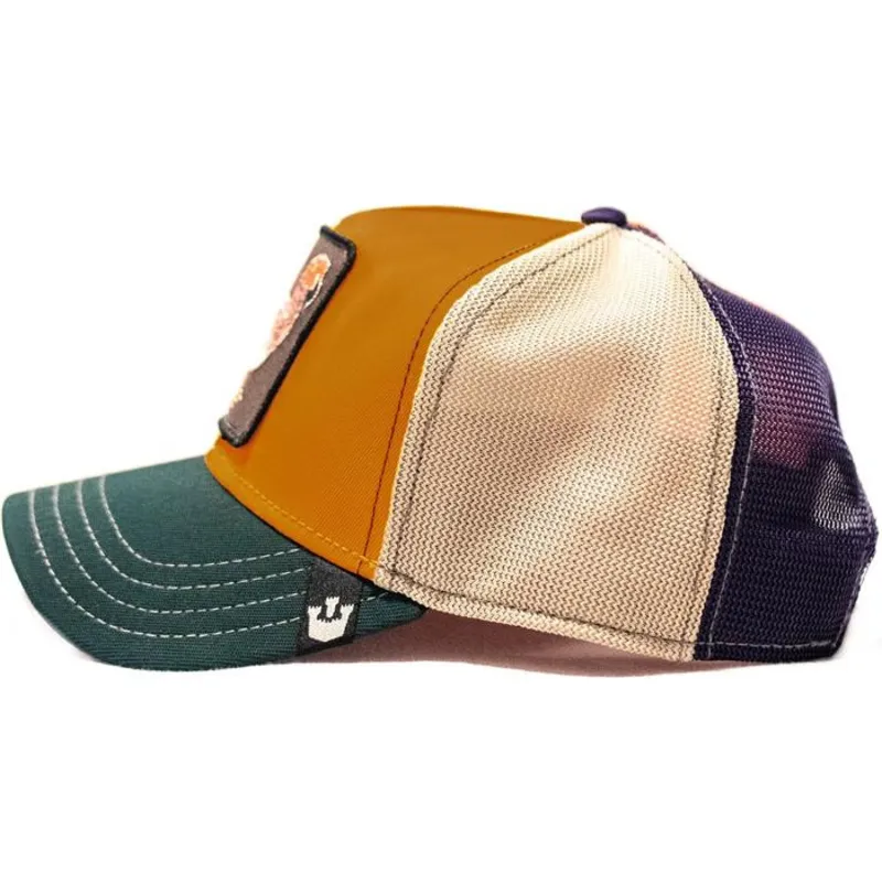 cepur-izliekta-truckeris-oranzs-snapback-fasho-the-farm-no-goorin-bros