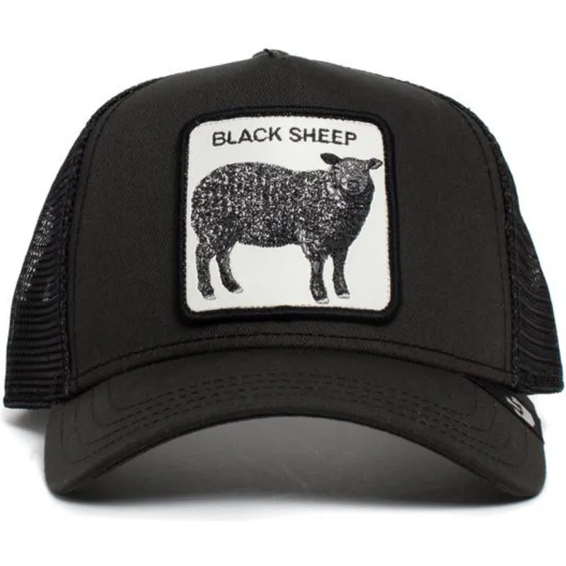 cepur-izliekta-truckeris-melns-snapback-be-reckless-the-farm-no-goorin-bros