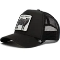 cepur-izliekta-truckeris-melns-snapback-be-reckless-the-farm-no-goorin-bros