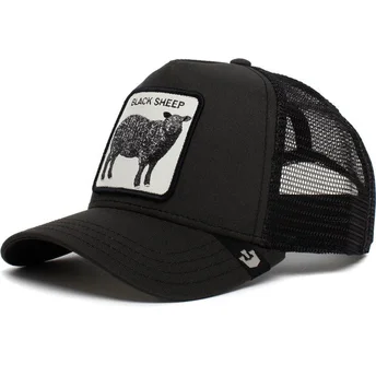 cepur-izliekta-truckeris-melns-snapback-be-reckless-the-farm-no-goorin-bros