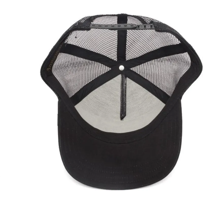 cepur-izliekta-truckeris-melns-snapback-be-reckless-the-farm-no-goorin-bros