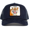 cepur-izliekta-truckeris-tumsi-zils-snapback-tiger-rage-the-farm-no-goorin-bros