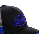 cepur-izliekta-truckeris-melns-snapback-neo-blu-no-von-dutch