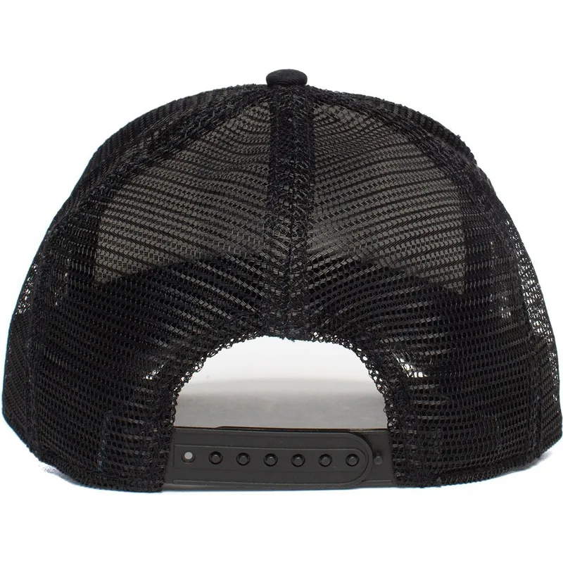 cepur-izliekta-truckeris-melns-snapback-silver-tiger-the-farm-no-goorin-bros