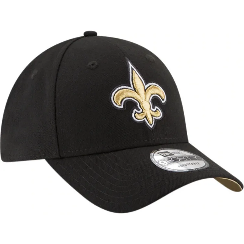 cepur-izliekta-melns-regulejams-9forty-the-league-no-new-orleans-saints-nfl-no-new-era