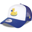 cepur-izliekta-truckeris-balts-snapback-a-frame-no-akron-rubberducks-milb-no-new-era
