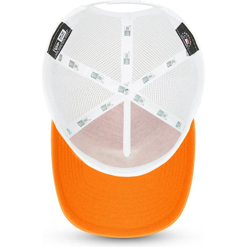 cepur-izliekta-truckeris-oranzs-snapback-a-frame-tonal-mesh-no-new-york-yankees-mlb-no-new-era