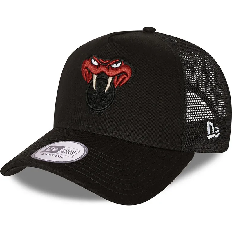 cepur-izliekta-truckeris-melns-snapback-a-frame-elemental-team-no-arizona-diamondbacks-mlb-no-new-era