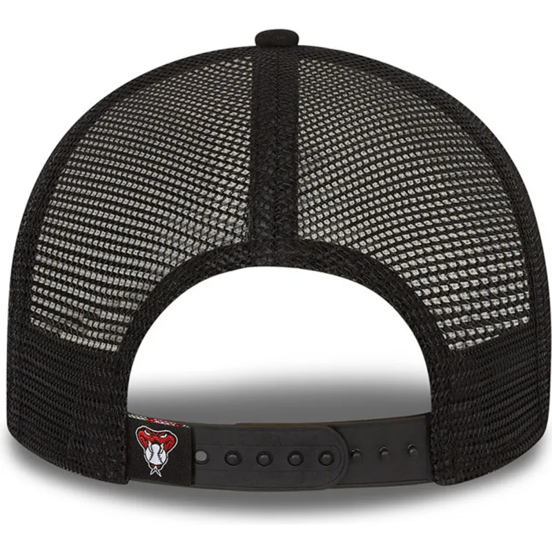 cepur-izliekta-truckeris-melns-snapback-a-frame-elemental-team-no-arizona-diamondbacks-mlb-no-new-era