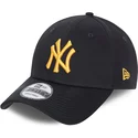 marineblaue-verstellbare-kappe-mit-gebogenem-schirm-und-goldenem-logo-9forty-league-essential-der-new-york-yankees-mlb-von-new-e