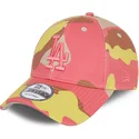 cepur-izliekta-maskesanas-regulejams-rosa-rosa-9forty-no-los-angeles-dodgers-mlb-no-new-era