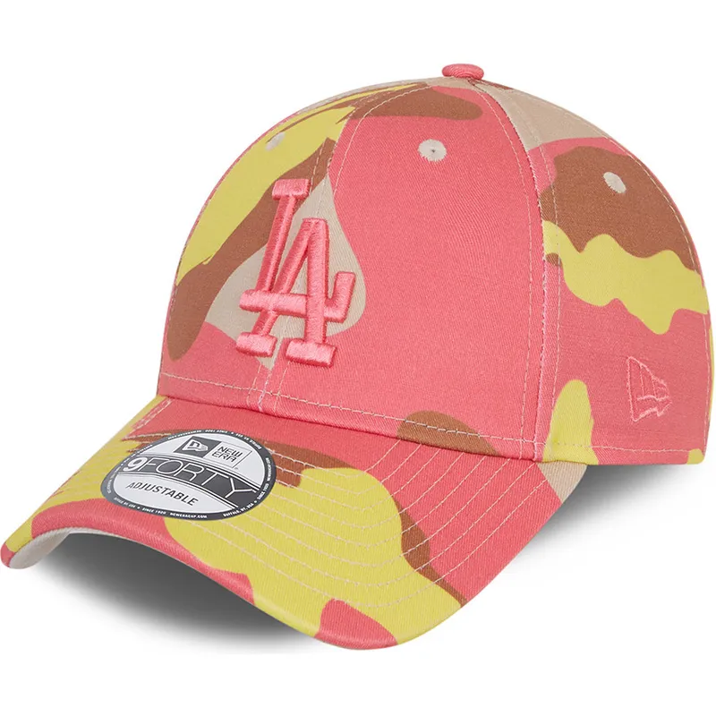 cepur-izliekta-maskesanas-regulejams-rosa-rosa-9forty-no-los-angeles-dodgers-mlb-no-new-era