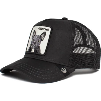 Cepur izliekta truckeris melns snapback Frenchie The Farm no Goorin Bros.