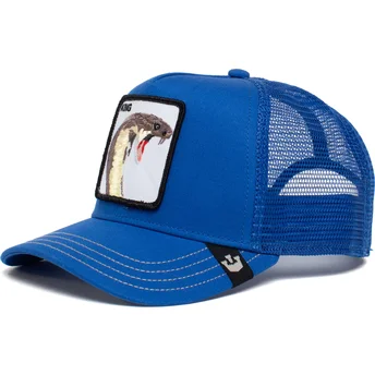 cepur-izliekta-truckeris-zils-snapback-king-biter-the-farm-no-goorin-bros