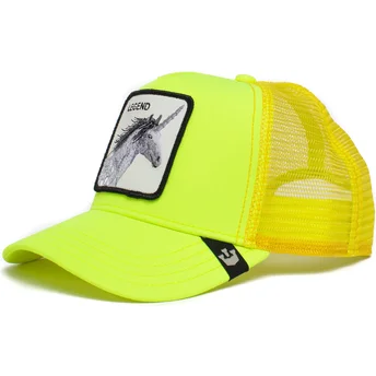 cepur-izliekta-truckeris-dzeltens-snapback-legend-show-pony-the-farm-no-goorin-bros