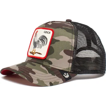 cepur-izliekta-truckeris-maskesanas-snapback-cock-rooster-the-farm-no-goorin-bros
