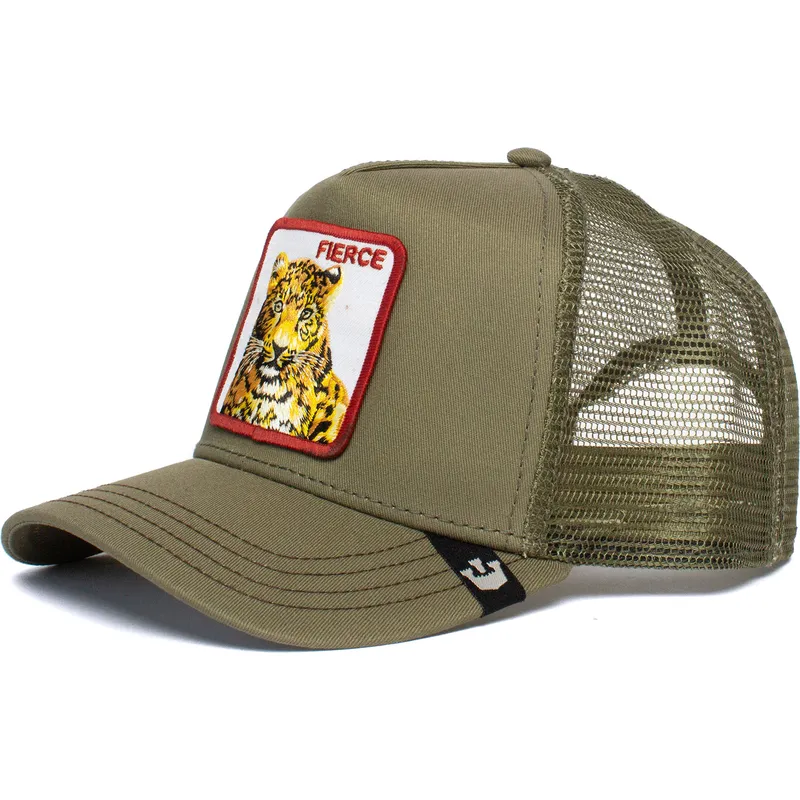 cepur-izliekta-truckeris-zals-snapback-fierce-feroucious-the-farm-no-goorin-bros