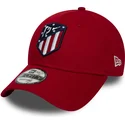 cepur-izliekta-sarkans-regulejams-9forty-essential-atletico-no-atletico-de-madrid-lfp-no-new-era