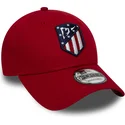 cepur-izliekta-sarkans-regulejams-9forty-essential-atletico-no-atletico-de-madrid-lfp-no-new-era