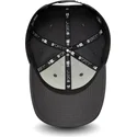 graue-snapback-kappe-mit-gebogenem-schirm-und-blauem-logo-9forty-repreve-pop-logo-der-los-angeles-dodgers-mlb-von-new-era